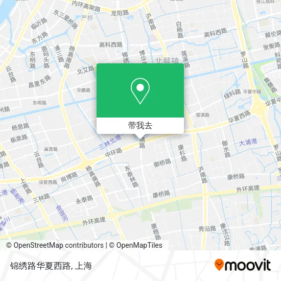 锦绣路华夏西路地图