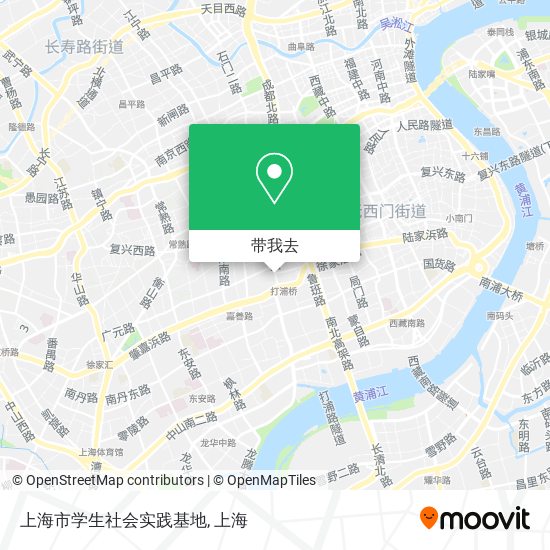 上海市学生社会实践基地地图