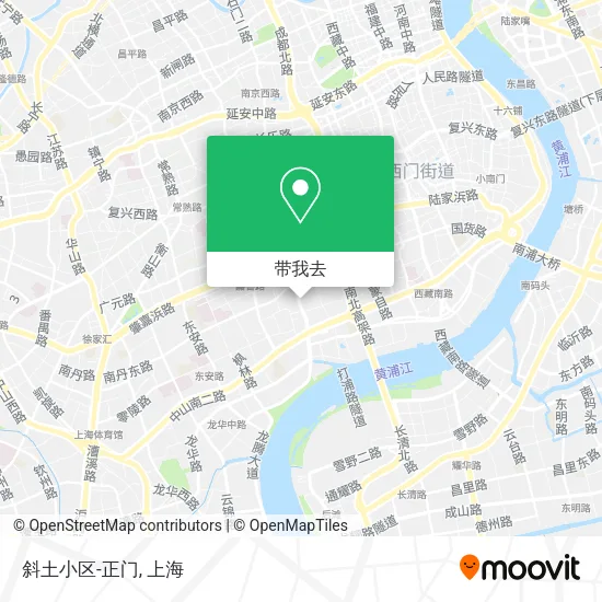 斜土小区-正门地图