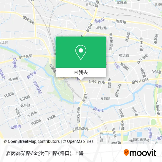 嘉闵高架路/金沙江西路(路口)地图