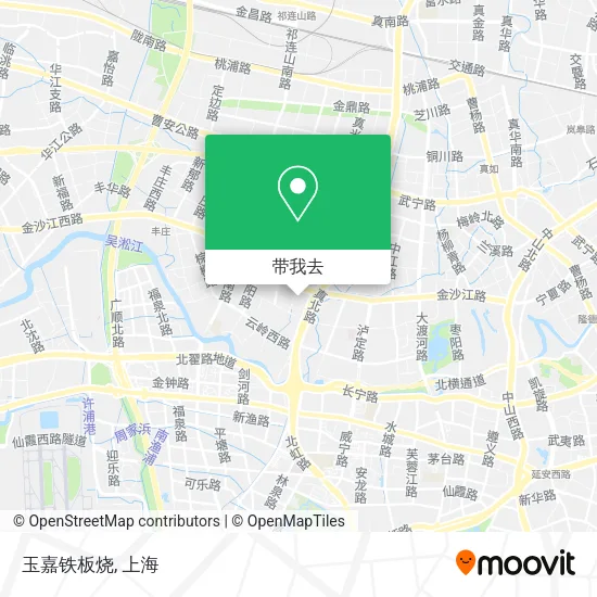 玉嘉铁板烧地图