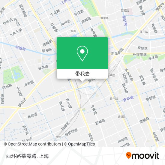 西环路莘潭路地图