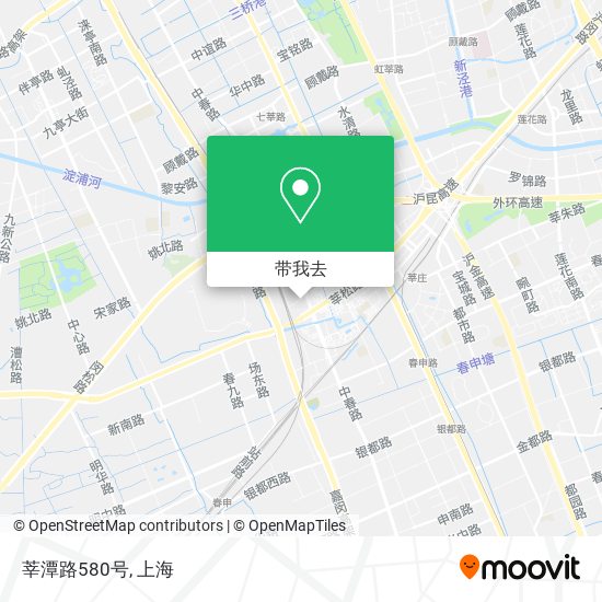 莘潭路580号地图