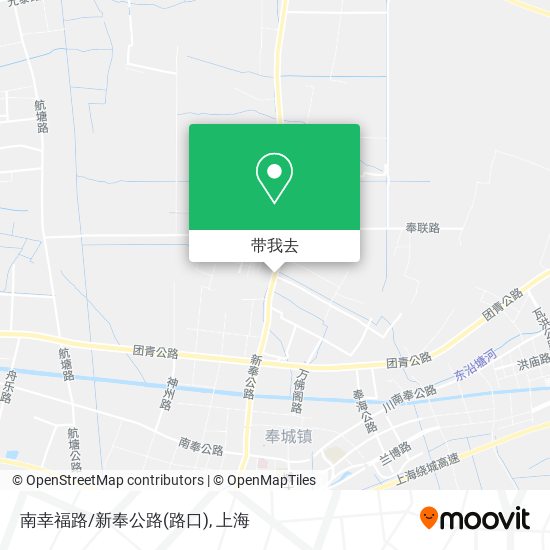 南幸福路/新奉公路(路口)地图