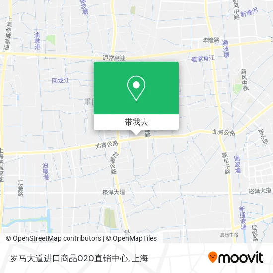 罗马大道进口商品O2O直销中心地图