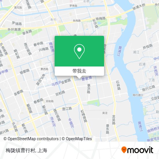 梅陇镇曹行村地图