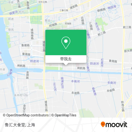 鲁汇大食堂地图