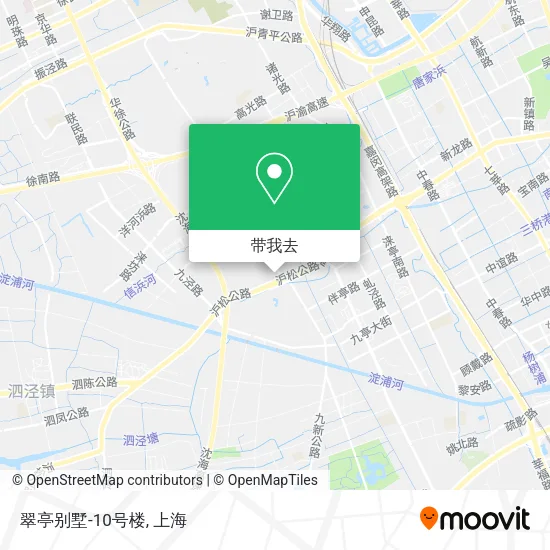 翠亭别墅-10号楼地图