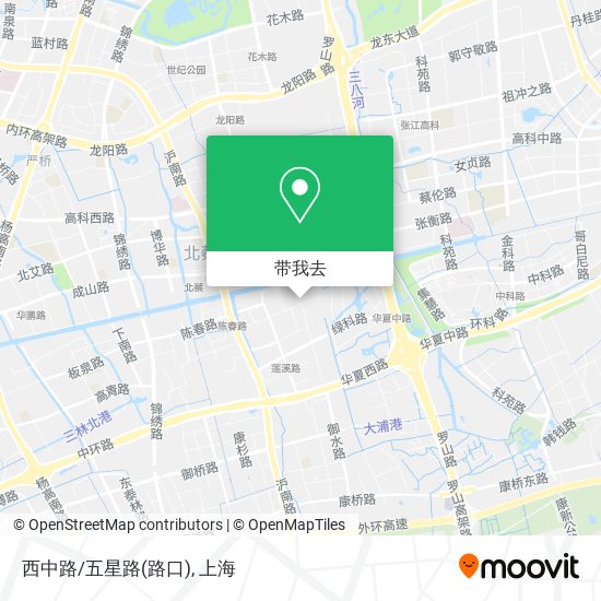 西中路/五星路(路口)地图