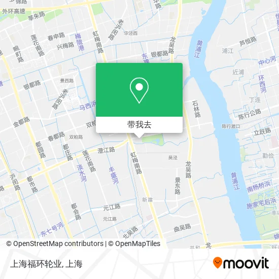 上海福环轮业地图