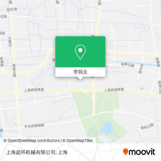上海超环机械有限公司地图
