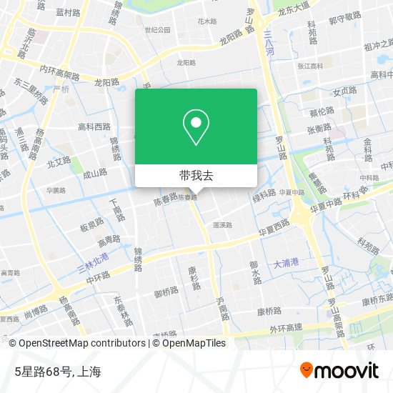 5星路68号地图
