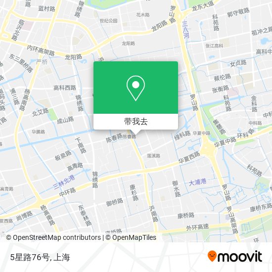 5星路76号地图