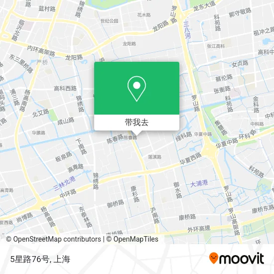 5星路76号地图