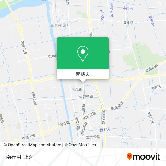 南行村地图