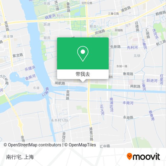 南行宅地图