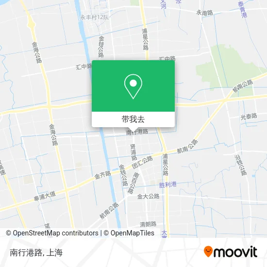 南行港路地图