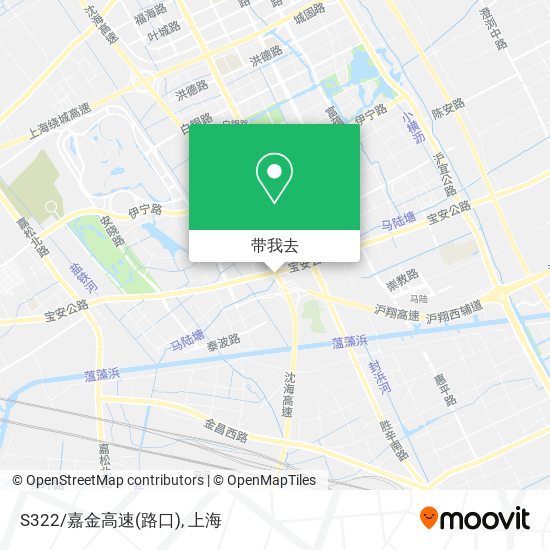 S322/嘉金高速(路口)地图