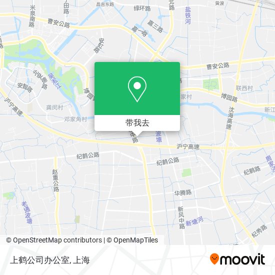 上鹤公司办公室地图