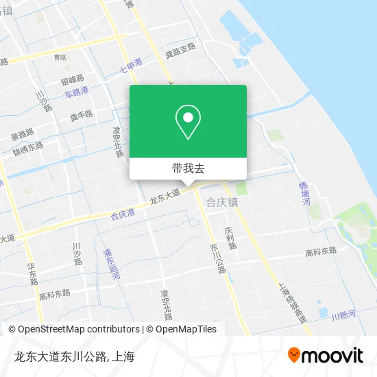 龙东大道东川公路地图