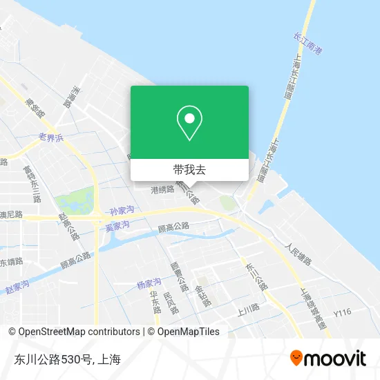 东川公路530号地图