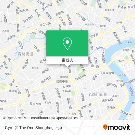 Gym @ The One Shanghai地图