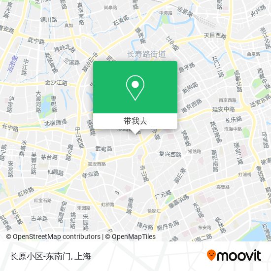 长原小区-东南门地图