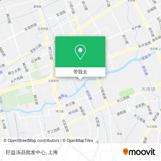 巨益冻品批发中心地图