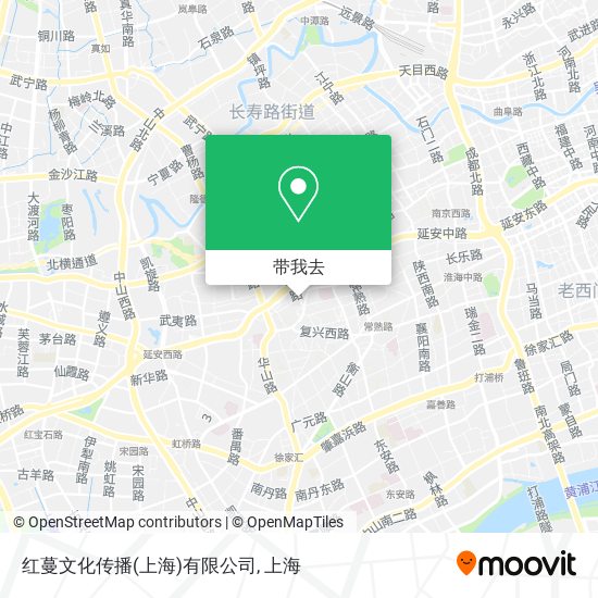 红蔓文化传播(上海)有限公司地图