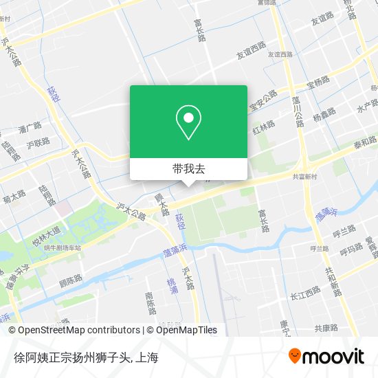 徐阿姨正宗扬州狮子头地图