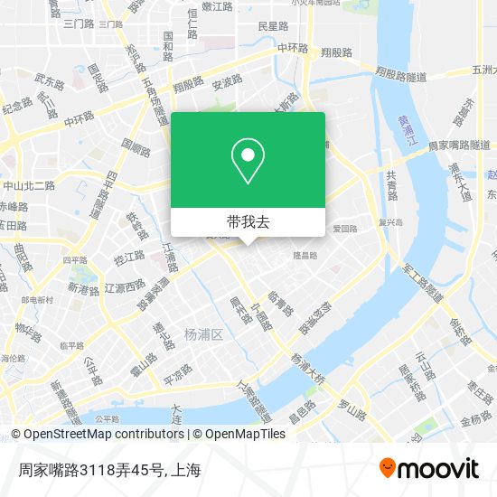 周家嘴路3118弄45号地图