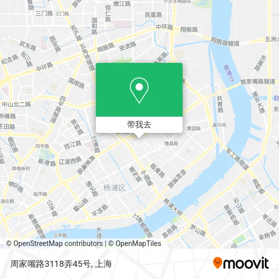 周家嘴路3118弄45号地图