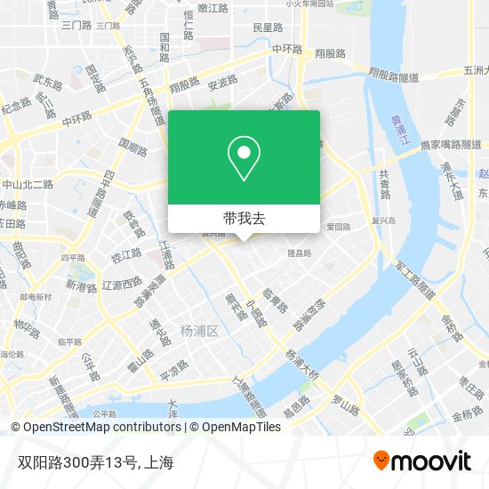 双阳路300弄13号地图