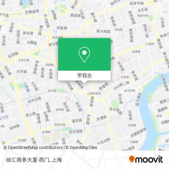 徐汇商务大厦-西门地图