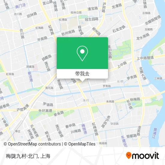 梅陇九村-北门地图