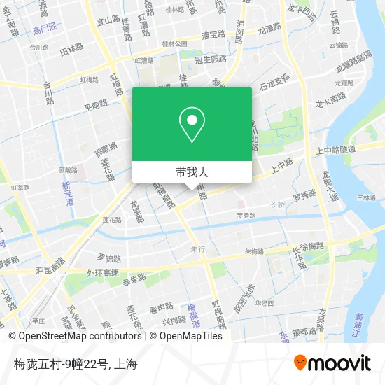 梅陇五村-9幢22号地图