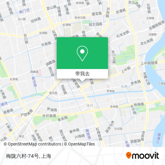 梅陇六村-74号地图