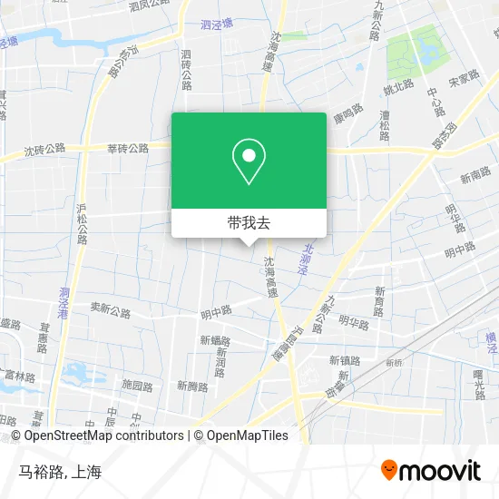 马裕路地图