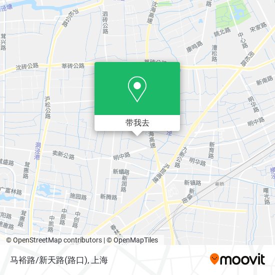 马裕路/新天路(路口)地图