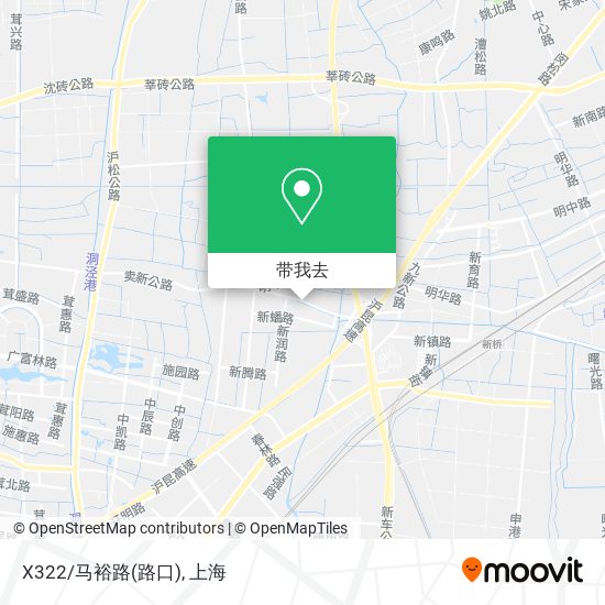 X322/马裕路(路口)地图