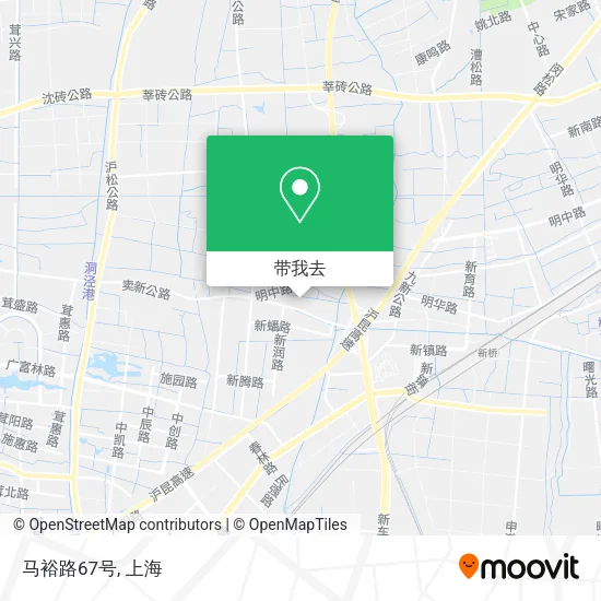 马裕路67号地图