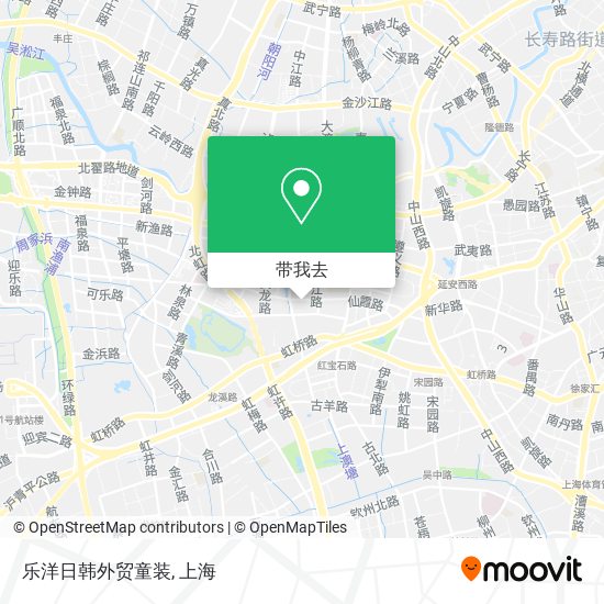 乐洋日韩外贸童装地图