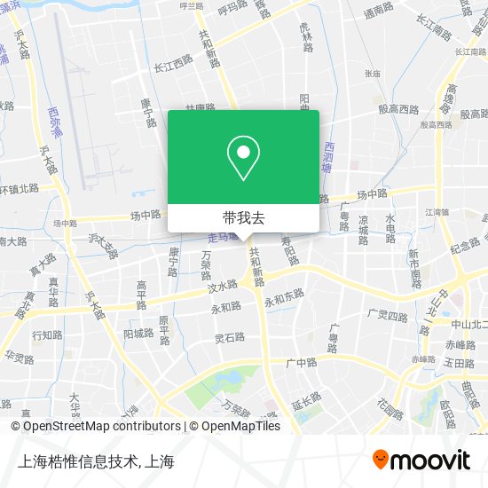 上海梏惟信息技术地图