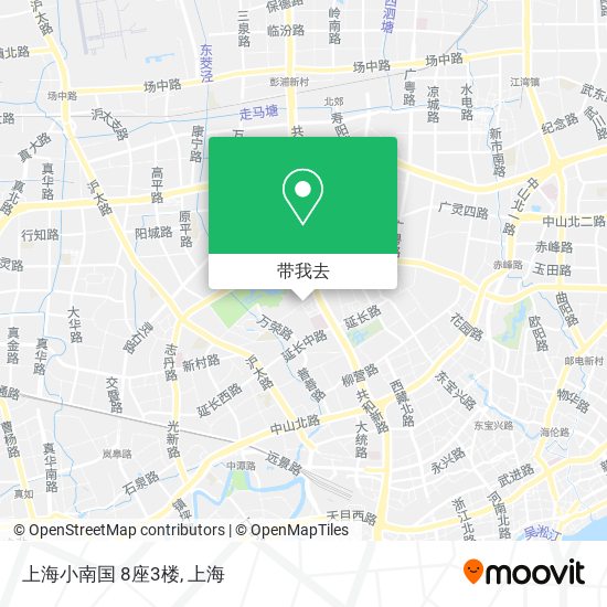 上海小南国 8座3楼地图