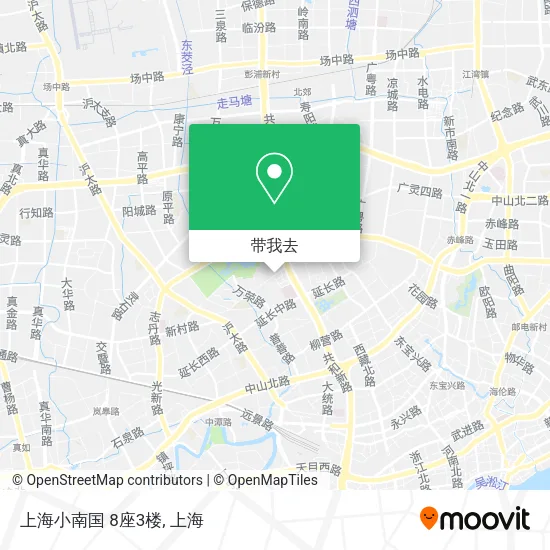 上海小南国 8座3楼地图