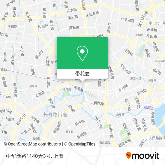 中华新路1140弄3号地图