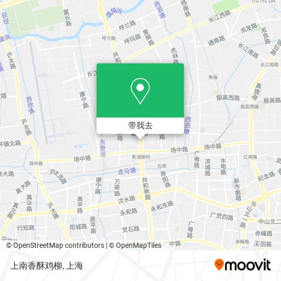 上南香酥鸡柳地图