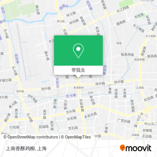 上南香酥鸡柳地图