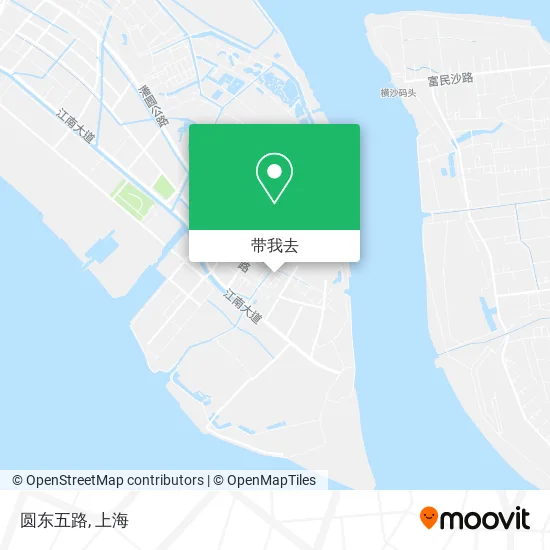 圆东五路地图