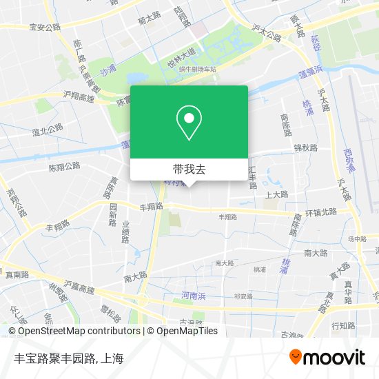 丰宝路聚丰园路地图